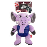 GiGwi I’M Hero Elephant Plush Toy – Durable, TPR-Armoured & Squeaky