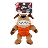 GiGwi Hero Dog Plush – TPR‑Armoured & Squeaky Sidekick