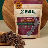 Zeal 125g Venison Puffs - Free Range