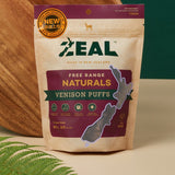 Zeal 125g Venison Puffs - Free Range