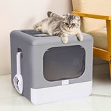Sleek and Functional Cat Litter Box