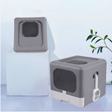 Sleek and Functional Cat Litter Box