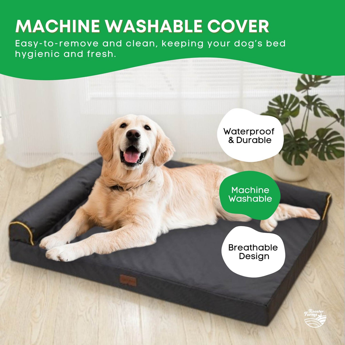 Orthopaedic Dog Bed XL Grey