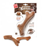 GiGwi Wooden Antler Chew Toy – Eco Pine & Food‑Grade PP