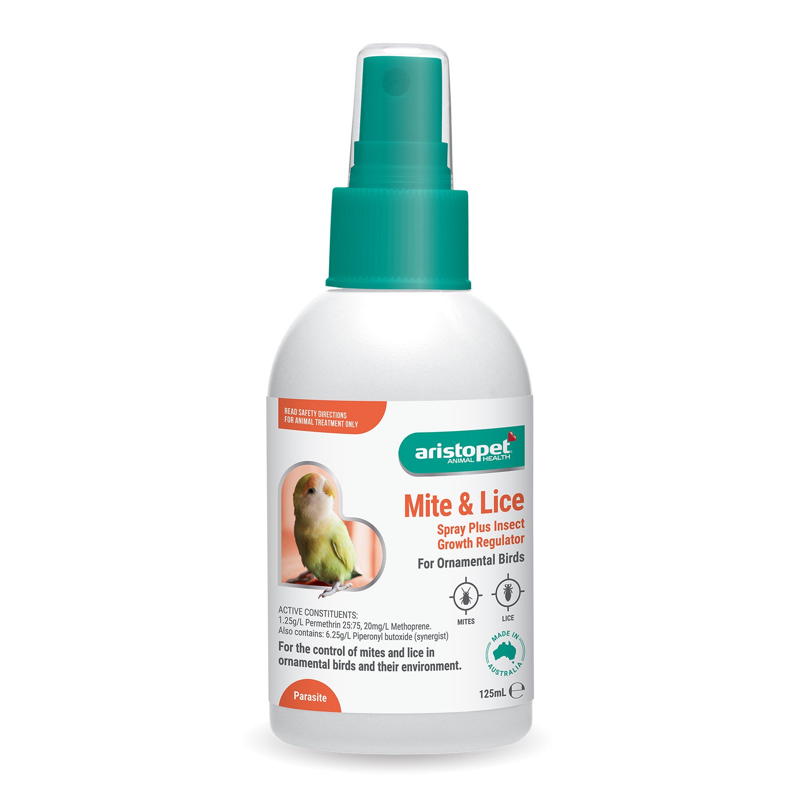 Aristopet Mite & Lice Spray For Ornamental Birds