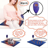 Electric Pet Heat Pad: Waterproof Heating - L