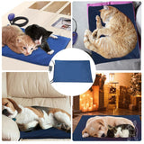 Electric Pet Heat Pad: Waterproof Heating - L