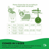 Rooster Farms Little Dog Wheelchair XS Harness - Adjustable Back Leg Aid