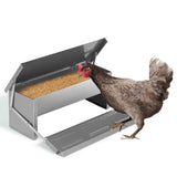 5KG 7.5L Garden Farm Automatic Food Storage Box Stand Chicken Feeder