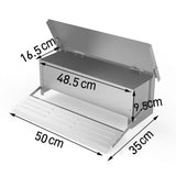 5KG 7.5L Garden Farm Automatic Food Storage Box Stand Chicken Feeder