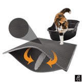 Double Layer Cat Litter Mat Honeycomb Medium
