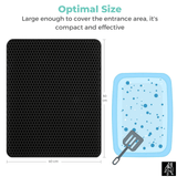 Double Layer Cat Litter Mat Honeycomb Medium