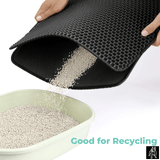Double Layer Cat Litter Mat Honeycomb Medium