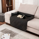 Waterproof Pet Mat for Sofa, Car & Bed- Charcoal