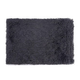 Fluffy Pet Blankets-Soft Faux Fur - M 80*55cm Dark Grey