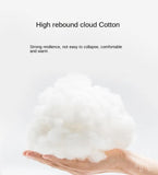 Gray Half-Enclosed Cat Bed - Small Size (28x28x30 cm)