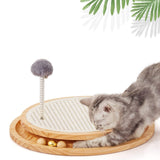 Wooden Interactive Cat Toy