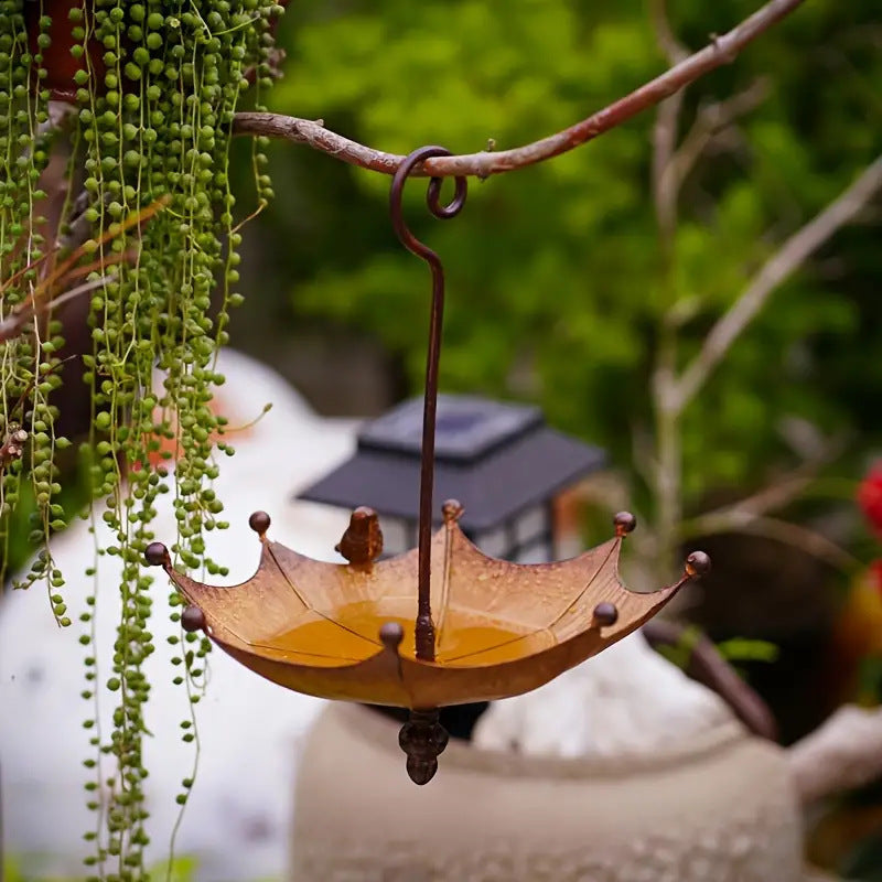 Umbrella-Shaped Bird Feeder