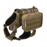 Dog Tactical Backpack Harness