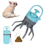 Blue Portable Dog Poop Scooper