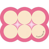 Style 4 Pink And Beige Absorbent Diatomaceous Earth Pet Feeding Mat - Non-Slip & Quick Dry Placemat (50x80cm)