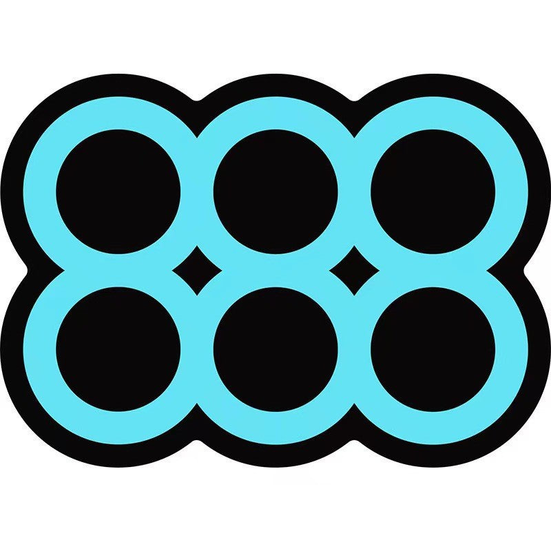 Style 5 Black And Blue Absorbent Diatomaceous Earth Pet Feeding Mat - Non-Slip & Quick Dry Placemat (50x80cm)