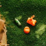 Pet Poop Dispenser and 15 Biodegradable Unscented Waste Bags