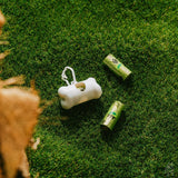 Pet Poop Dispenser and 45 Biodegradable Unscented Waste Bags