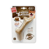 GiGwi Wooden Antler Chew Toy – Eco Pine & Food‑Grade PP