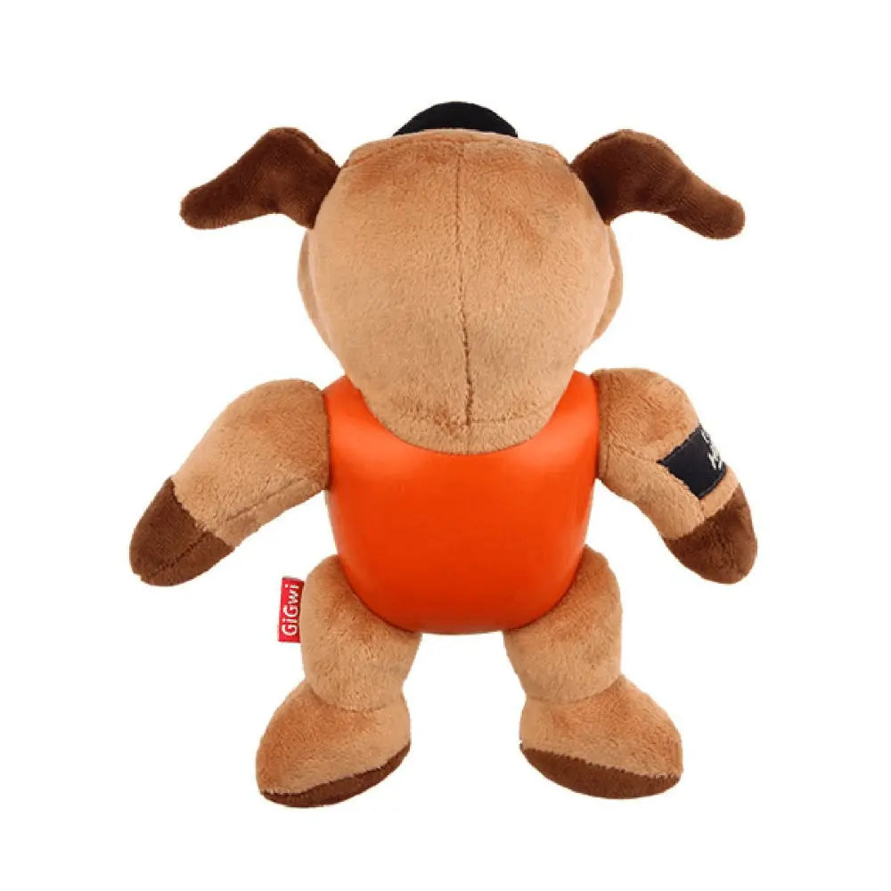 GiGwi Hero Dog Plush – TPR‑Armoured & Squeaky Sidekick