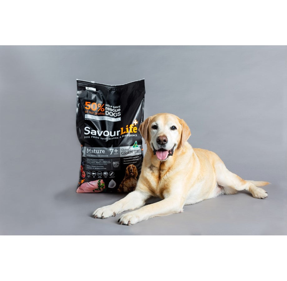 SavourLife Adult Mature 7+ Dry Dog Food - Chicken