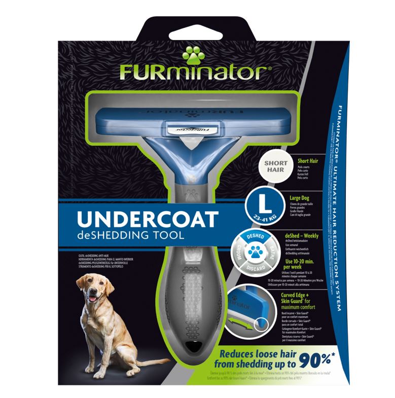 FURminator - Undercoat Deshedding Tool for Short Hair Dogs