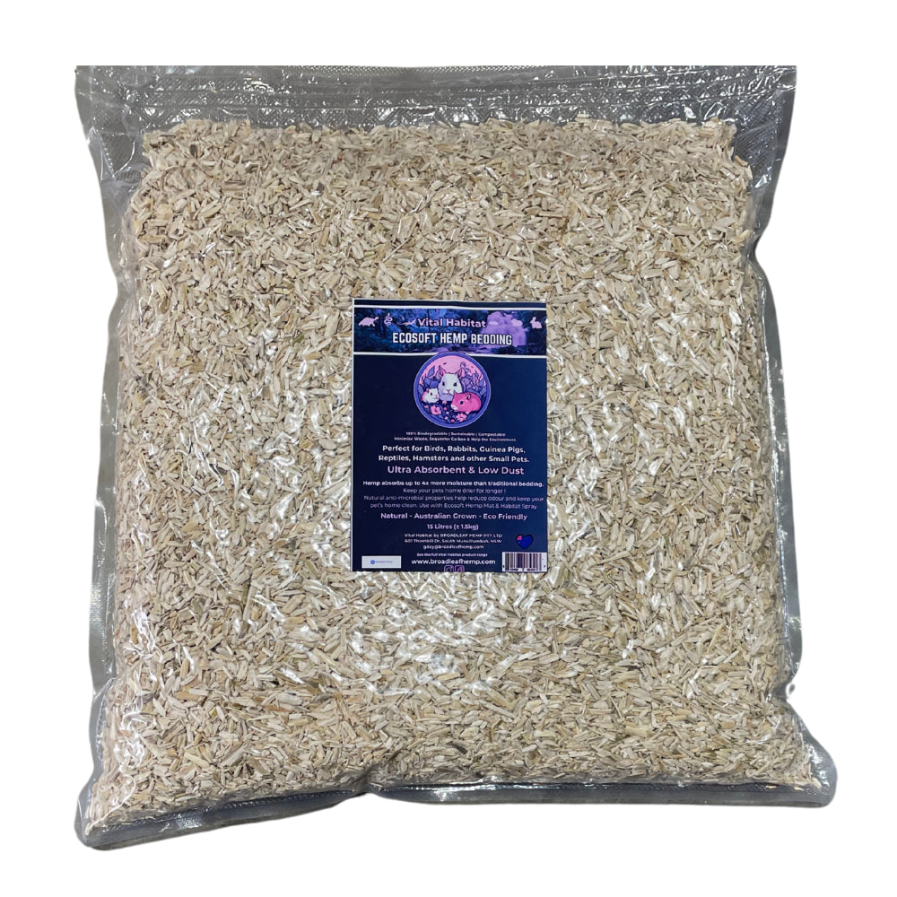 Ecosoft - Natural Hemp Bedding | 10L 1.5kg