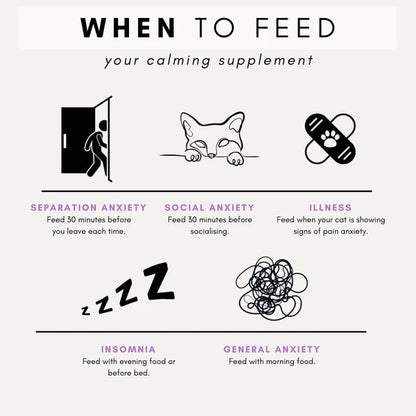 PetzPark Stress & Anxiety for Cats 60 Scoops