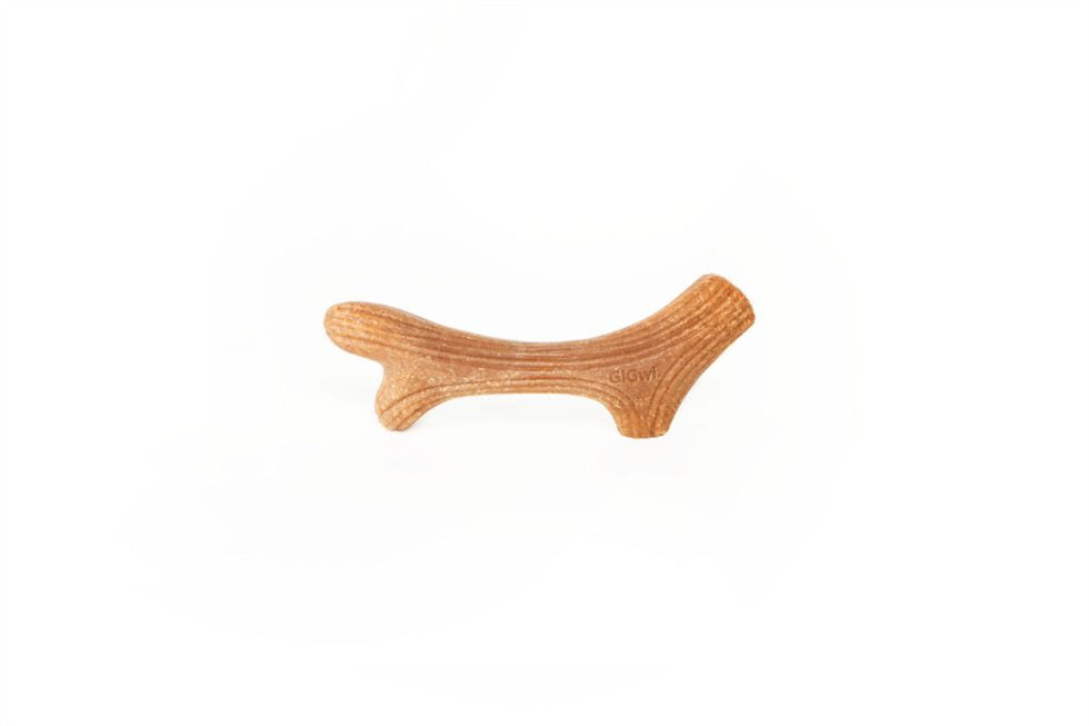 GiGwi Wooden Antler Chew Toy – Eco Pine & Food‑Grade PP