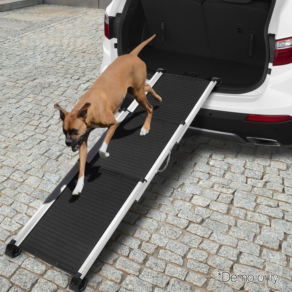 Portable Pet Ramp Foldable Ladder Adjustable