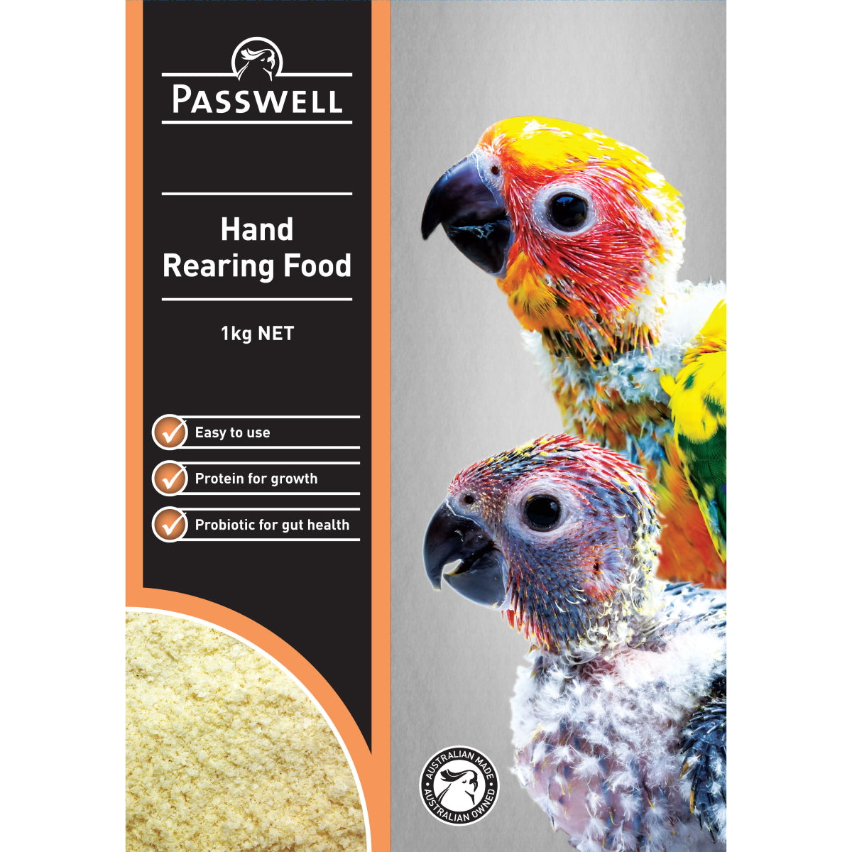 Passwell - Hand Rearing Food 300g