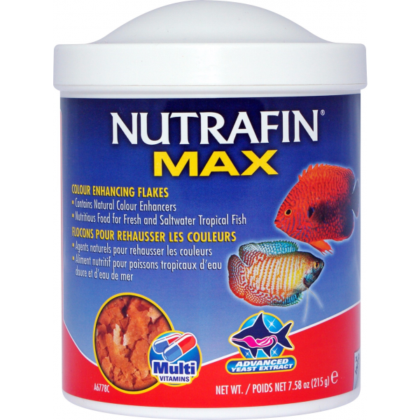 Tropical Colour Enhancing Flakes – Nutrafin Max