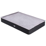 Calming Pet Soft Sofa Foam Cushion Washable Cover Grey