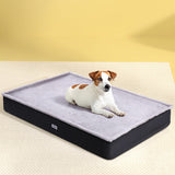 Calming Pet Soft Sofa Foam Cushion Washable Cover Grey