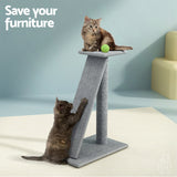 Cat Tree 82cm Scratching Post Tower