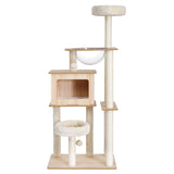 Cat Tree Tower Scratching Post Scratcher 142cm