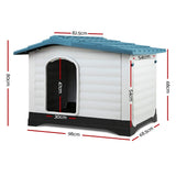 Pet Kennel XL Cabin Shelter - Blue