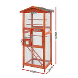 i.Pet Bird Cage 72cm x 60cm x 168cm Large Aviary