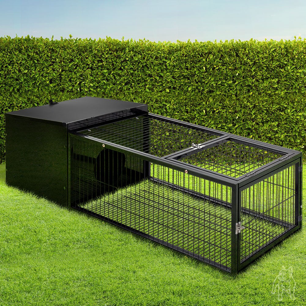 Rabbit Cage Hutch 122x52cm Enclosure Metal