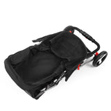 Pet Stroller 4 Wheel Pet Stroller - Black