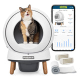 PetSafe ScoopFree SmartSpin Self-Cleaning Litter Box – Automatic Cat Litter Tray