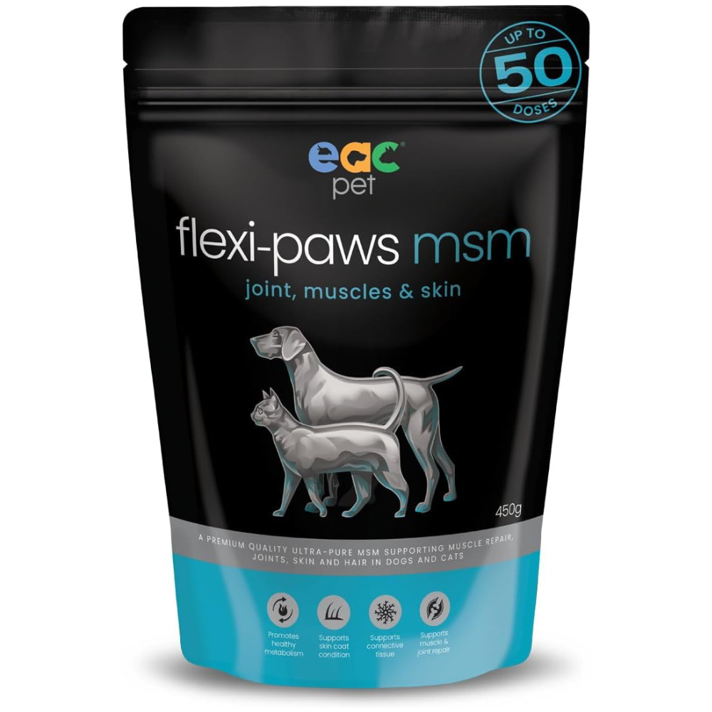 MSM Joint, Muscle & Skin Support for Dogs – EAC Animal Care