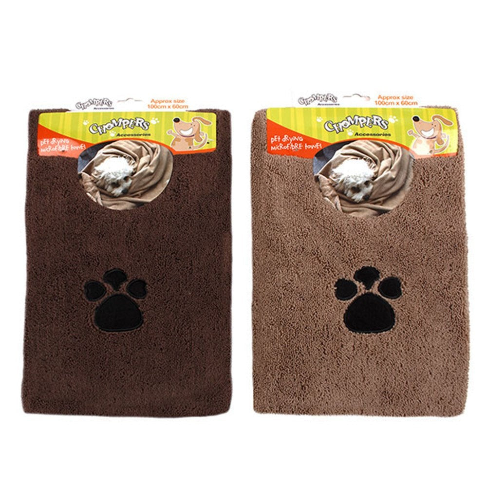 Chompers Pet Drying Towel -Microfibre - 