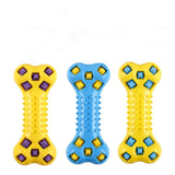3 x Large Rubber Spike Fetch Stick Bone Dental Hygiene Chew Play Toy